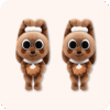 Cocoa Plush 2PCS